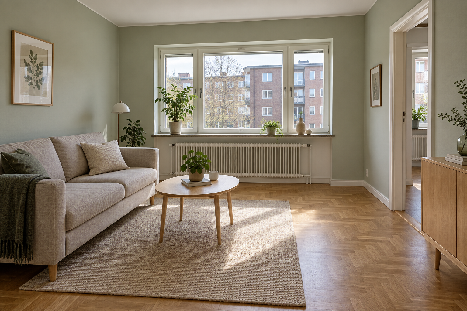 Illustration för inomhusrenovering
