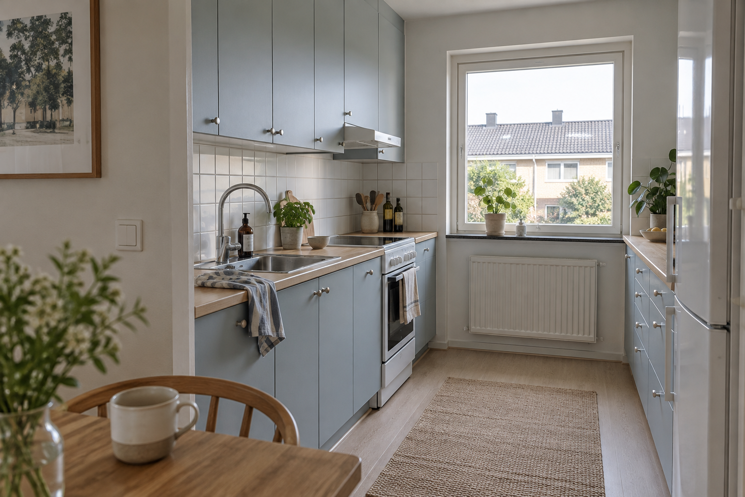 Illustration för köksrenovering